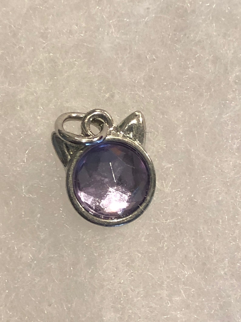 Colorful Kitty Clip On Earrings or Necklace! Lots of colors! afbeelding 8