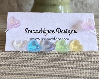 Happy Heart Clip On Earrings!