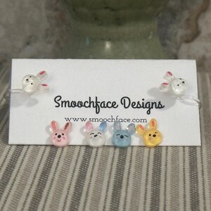 Silly Rabbit Clip On Earrings!