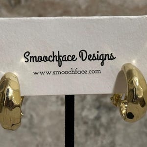 Hoop Clip On Earrings! Silver and Gold!