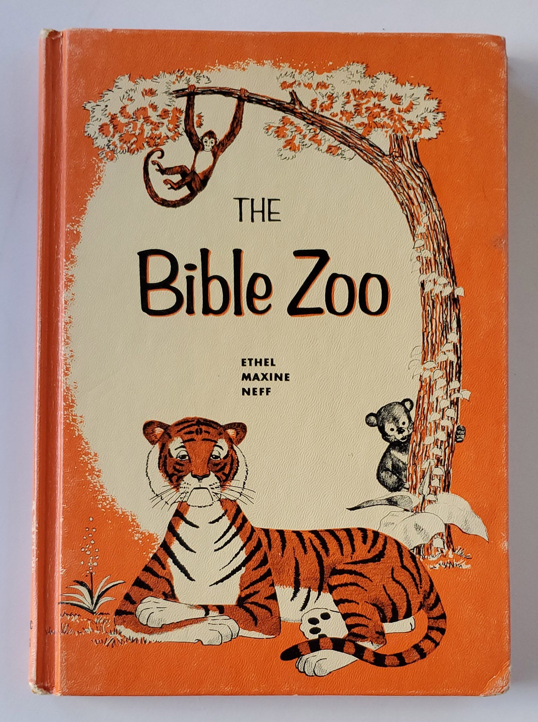 Vintage 1958 the Bible Zoo by Ethel Maxine Neff, Children