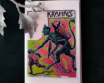 Krampus Mini Zine:   Christmas Folklore