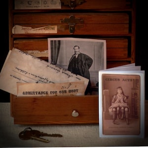 Fanzine - Rarezas históricas de circos y espectáculos secundarios Mini fanzine fotográfico