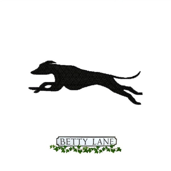Whippet/Greyhound/Galgo Running Dog Sighthound Embroidery Design in 9 Formats.  For the 4x4, 5x7 & 6x10  Hoop {BL224}