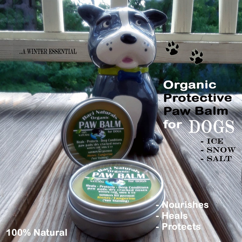 Organic Paw Balm for DOGS Paw Protection Paw Healing Dog Etsy