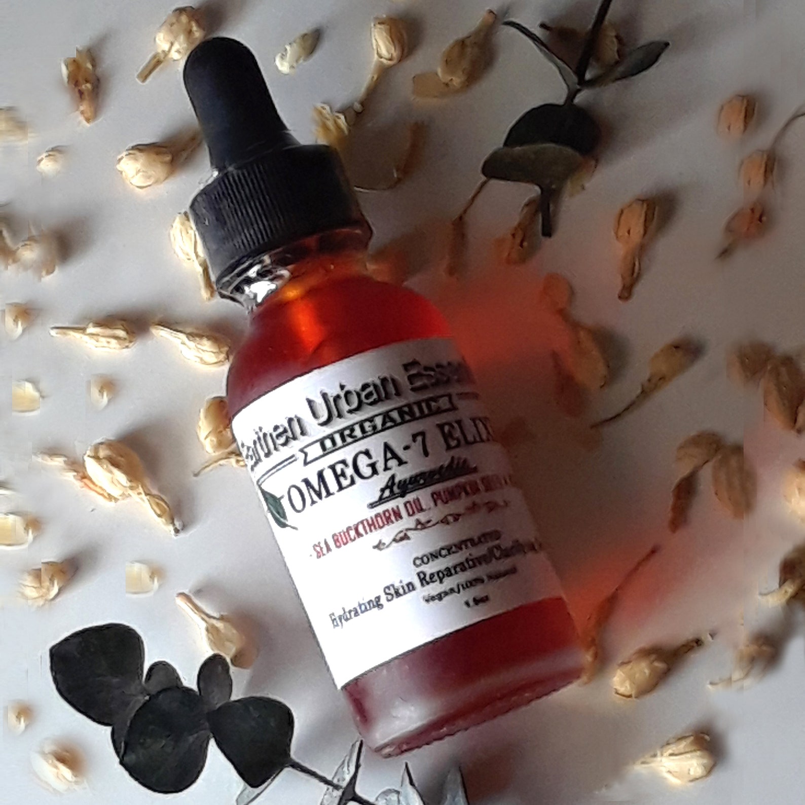 Omega7 Elixer Acne Serum Oily Skin Acne Acne Scars Dark Etsy