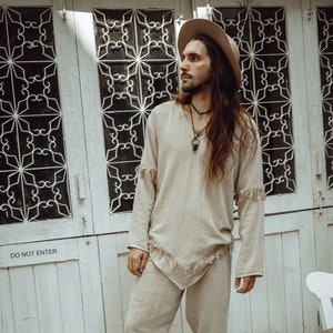 Hippie style men's clothing hotsell