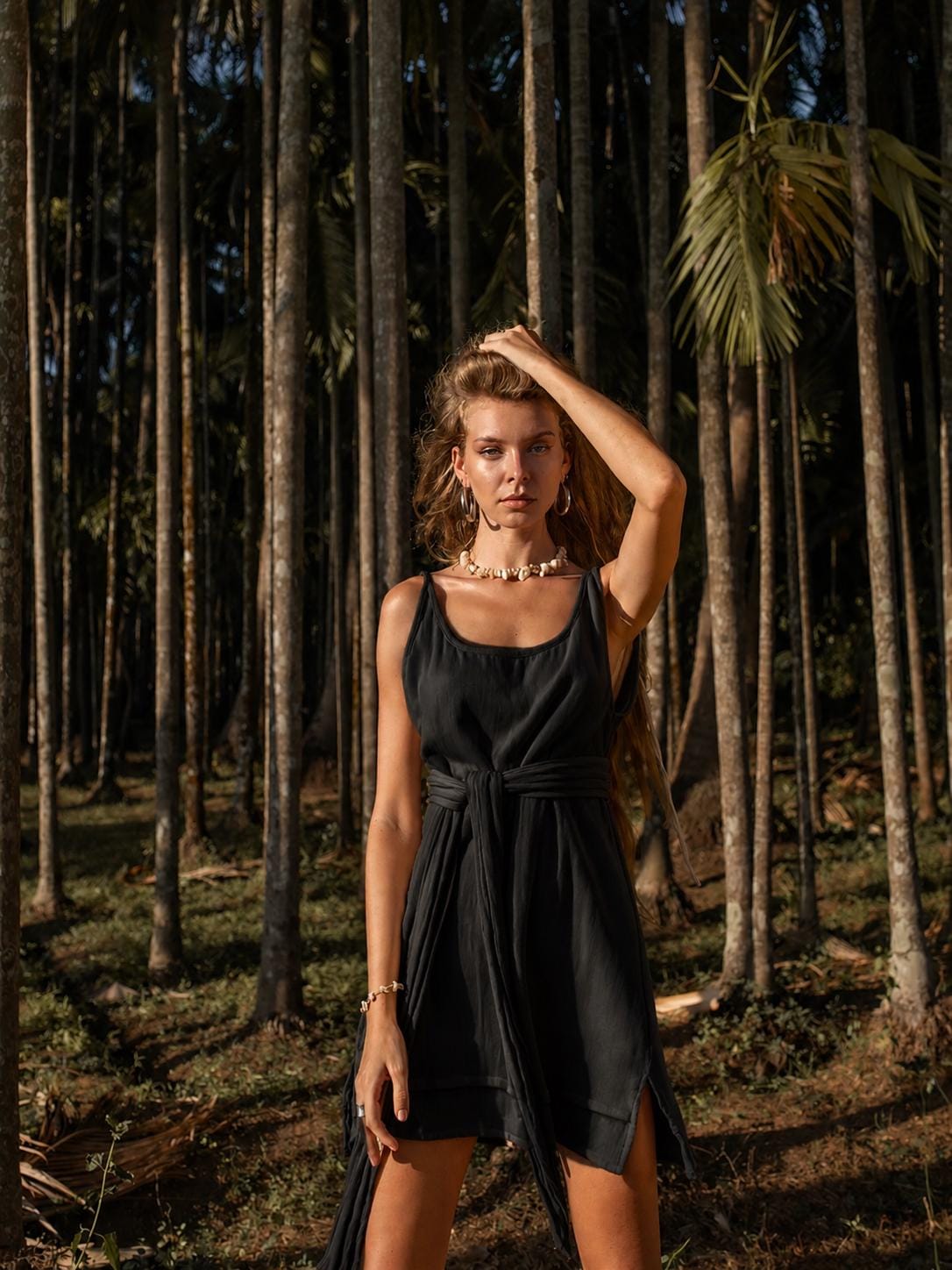 Black Backless Dress - Etsy