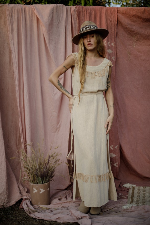Robe boheme beige hotsell