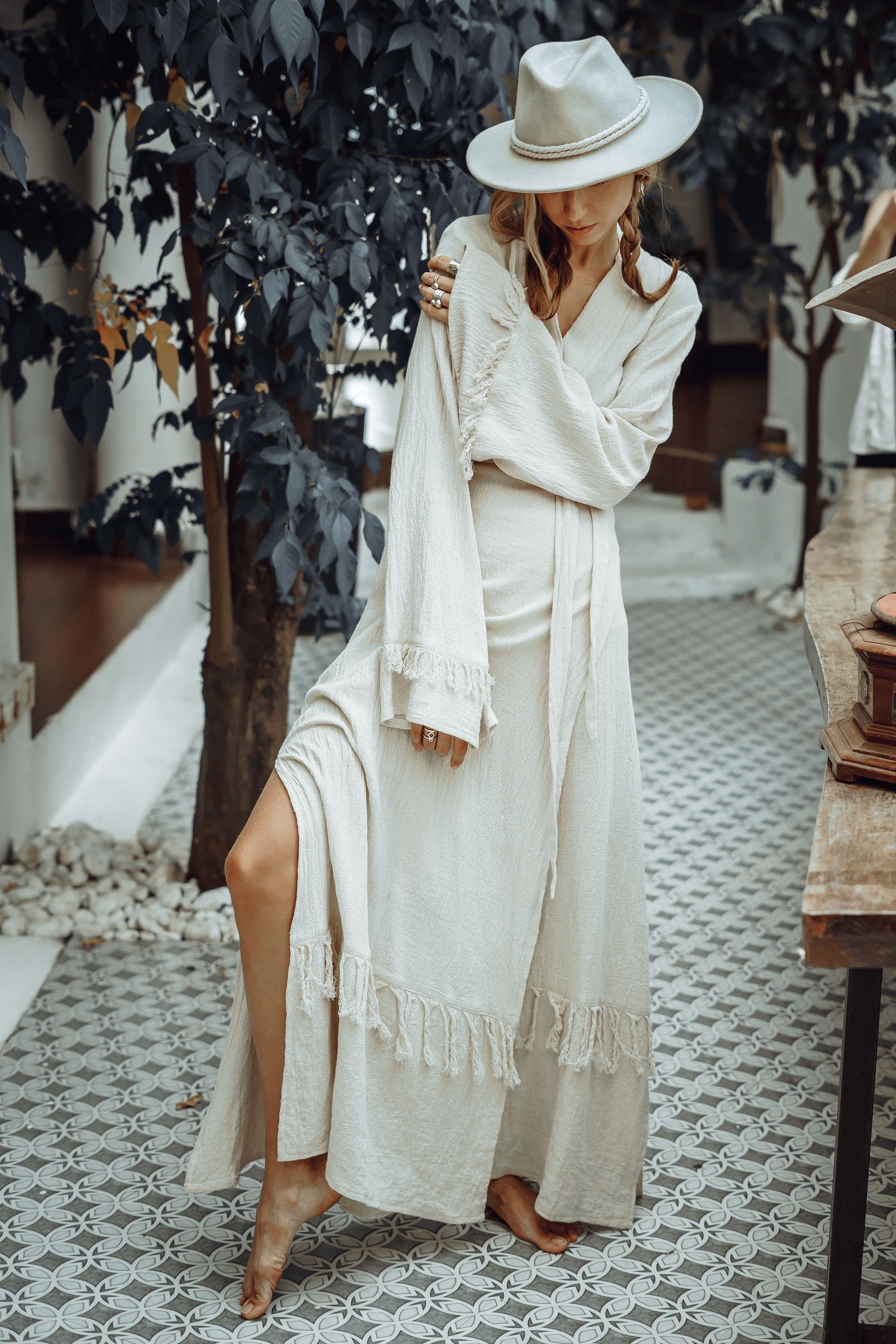 New Boho Fashion Wrap Dress main image 1