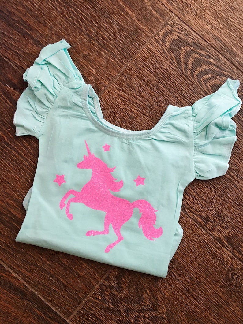 Unicorn leotard unicorn party unicorn birthday toddler | Etsy