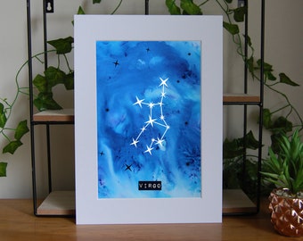 Virgo Star Sign Print | Zodiac Wall Art | Bedroom Decor | Birthday Gift | Horoscope Print| I'ts A Virgo Thing| Digital Print| Digital Print