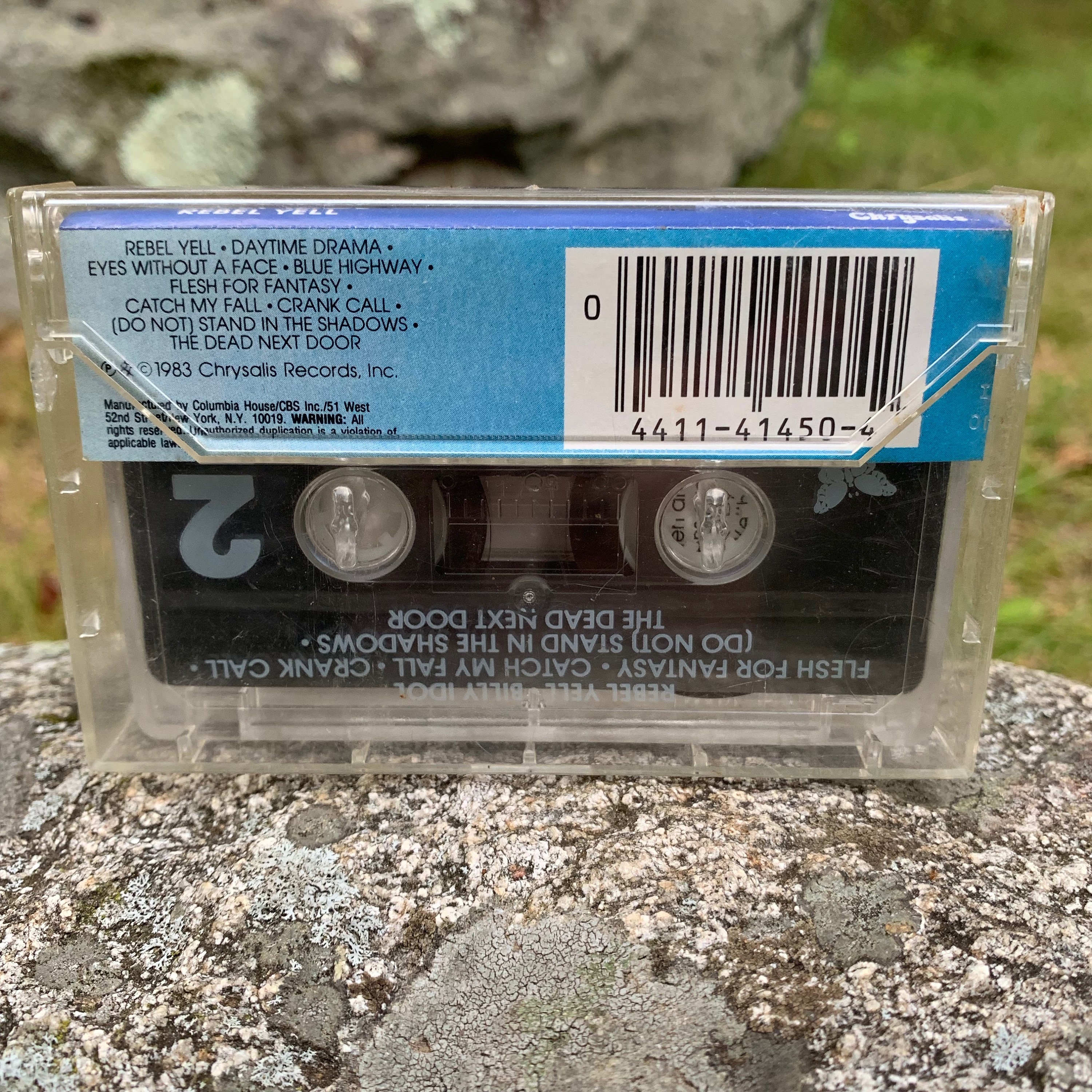 Vintage Billy Idol Rebel Yell Cassette Tape Generation X Steve