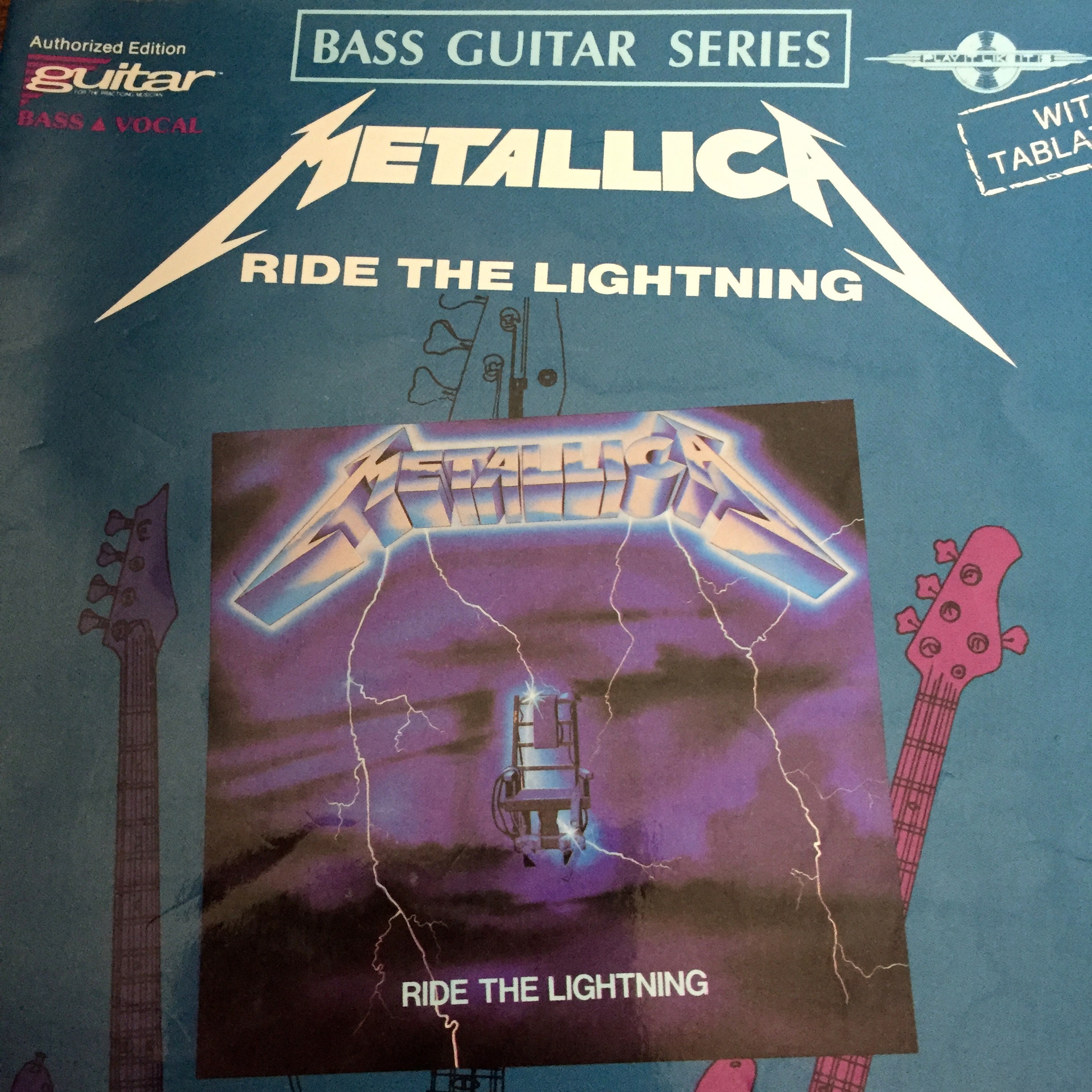 Metal Metallica Bass Guitar Tab Robert Trujillo Cliff Burton