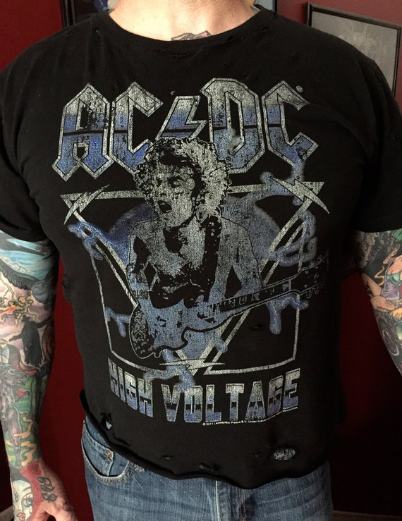 Whole Lotta Rosie AC//DC T Shirt Forty Two Thirty Nine Fifty Six Bon Scott