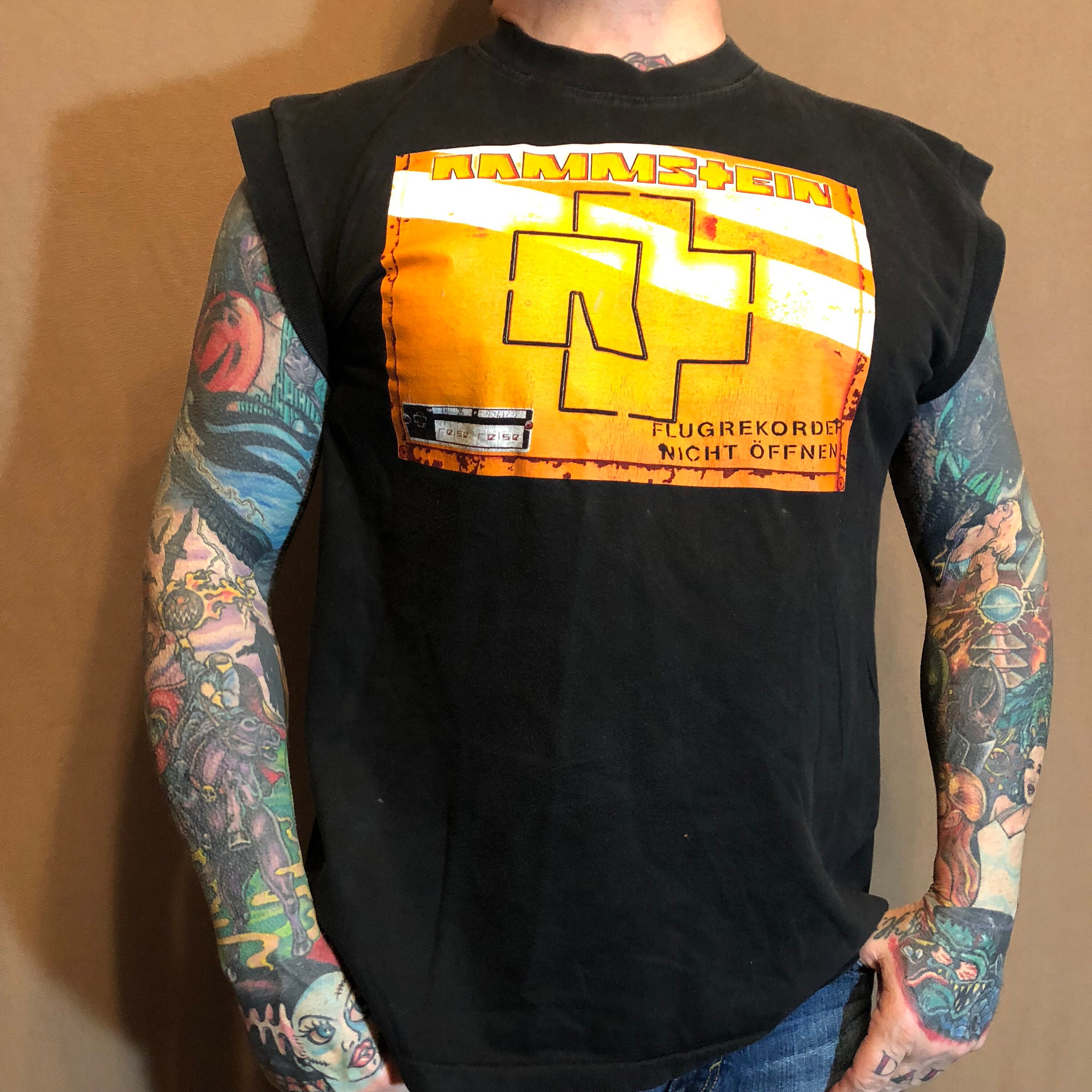sleeveless band shirts