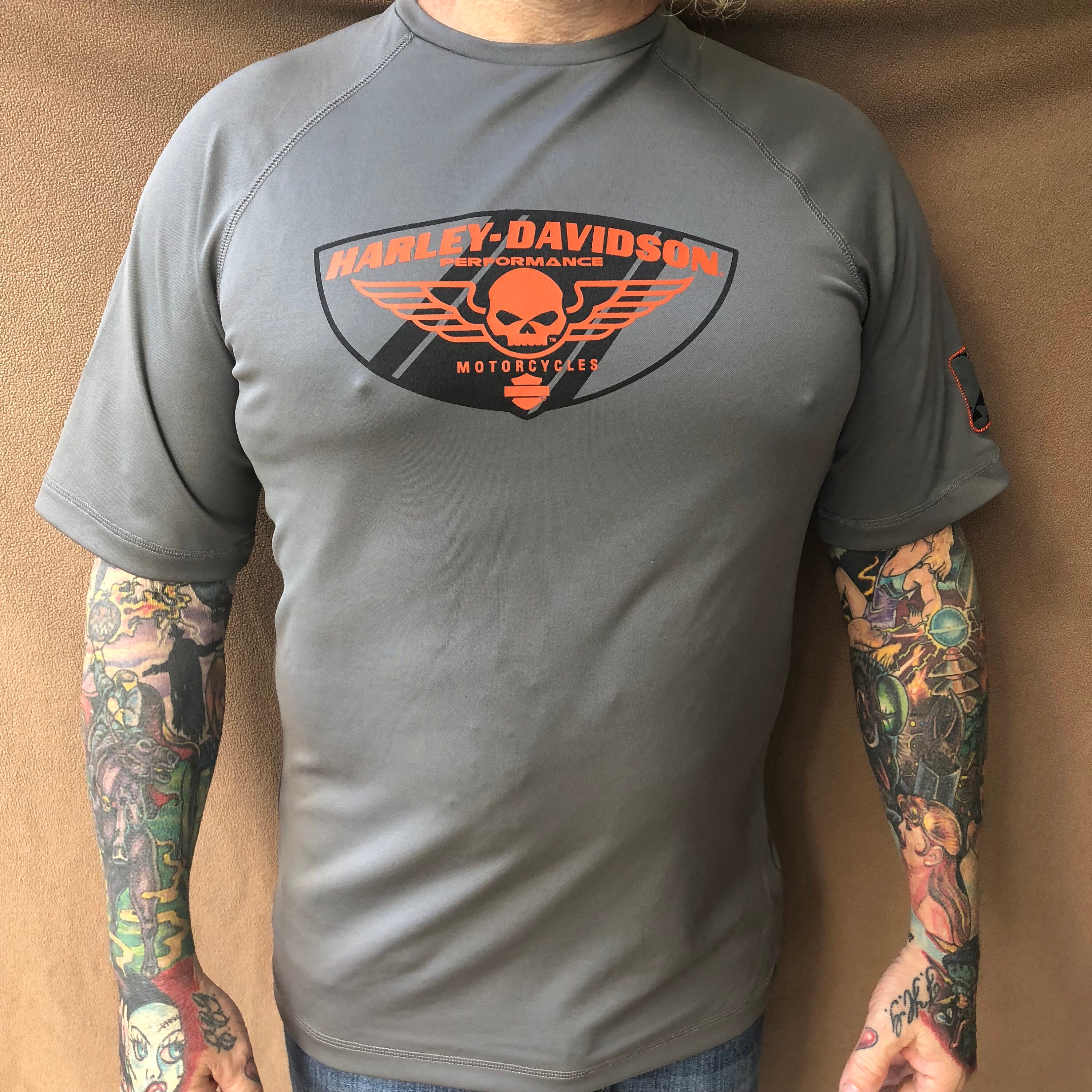 harley davidson dri fit shirt