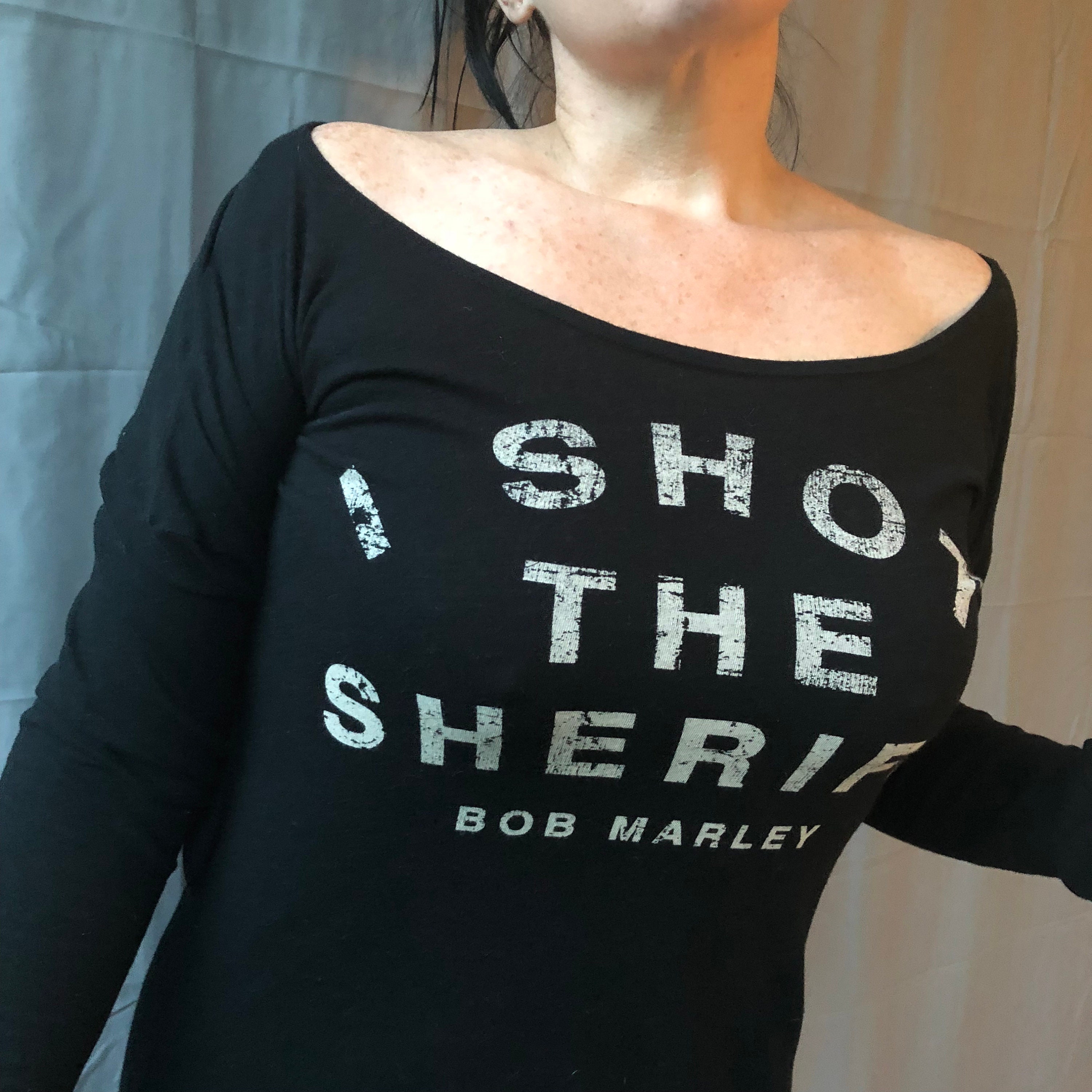 Rasta Rastfarian Bob Marley I Shot The Sheriff Reggae Full Zip Hoodie
