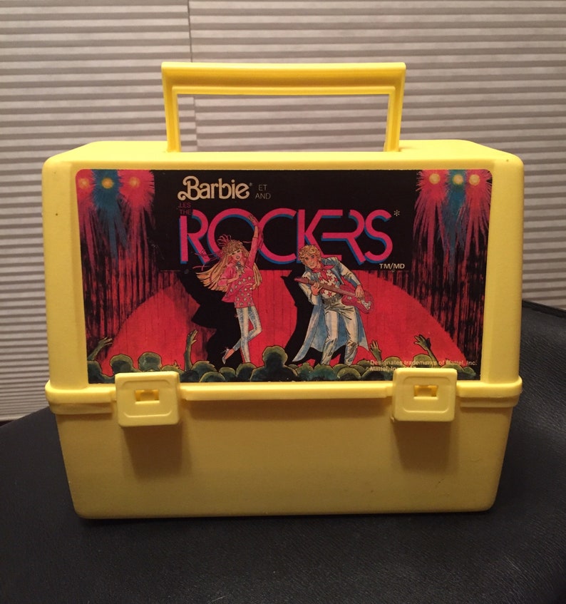 barbie and the rockers lunch box