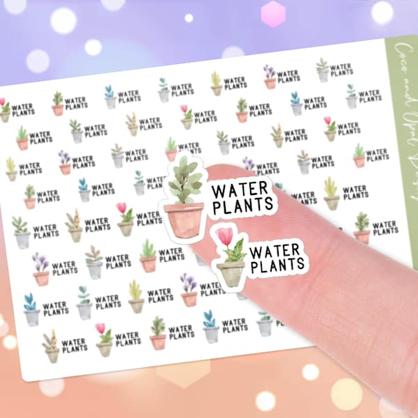 Stickers pour agenda de jardinage Wanter Plants