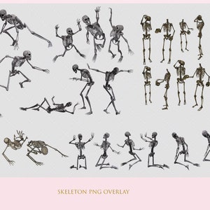 Skeleton PNG, Skeleton Overlay, Overlay, PNG, Transparent, Digital Image, Digital Overlay, Digital Photography, Composite Image