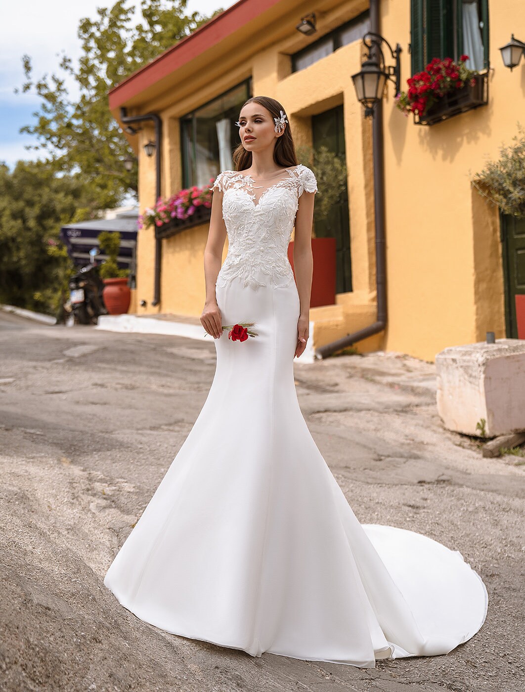 Mermaid Wedding Dress GIGI Cathedral 