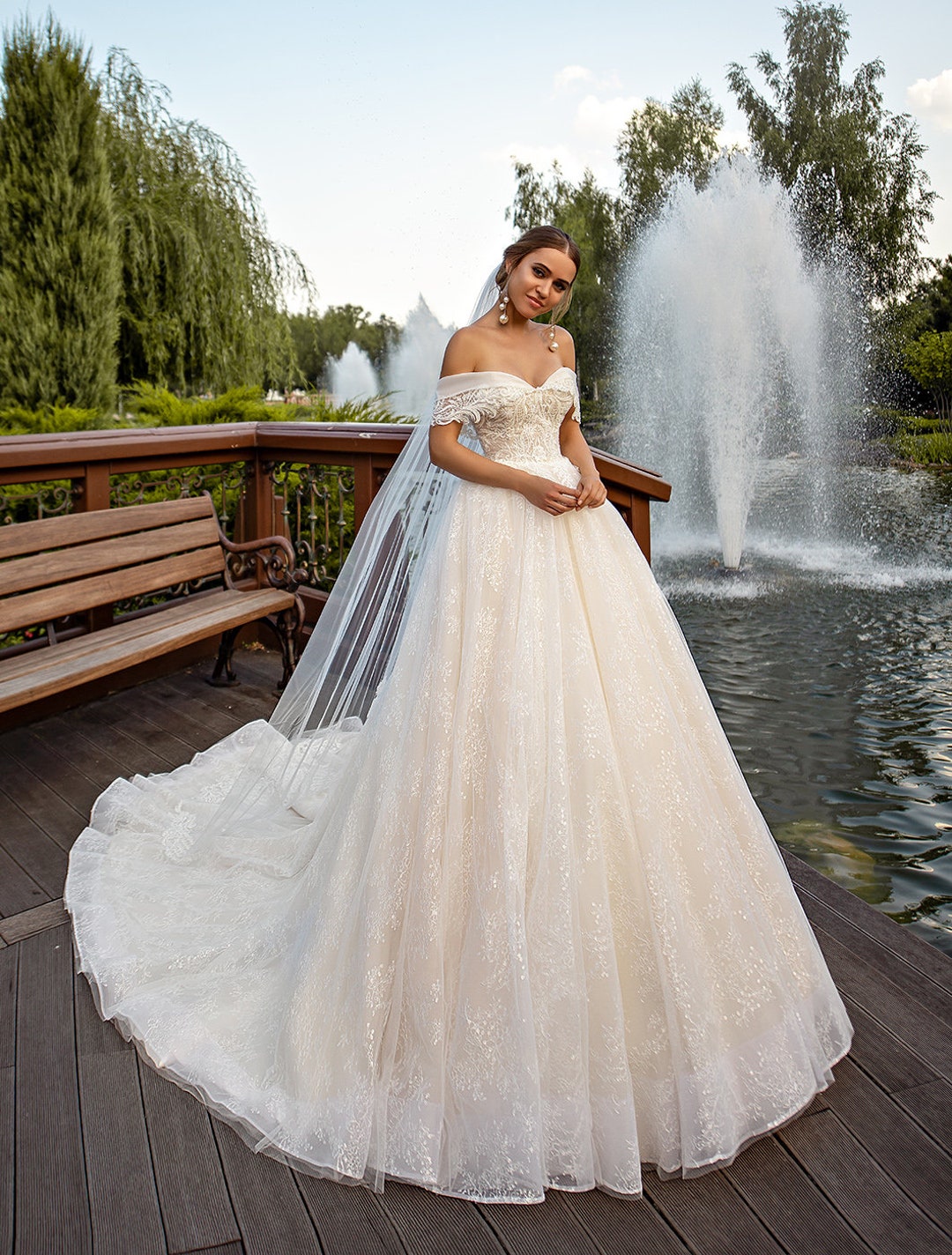 ballgown wedding dress