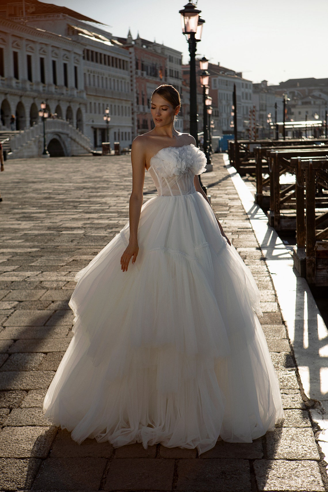 Ball Gown wedding dress Julietta Cathedral wedding dress image 1