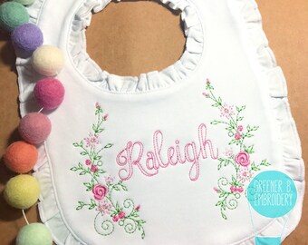 flower bib