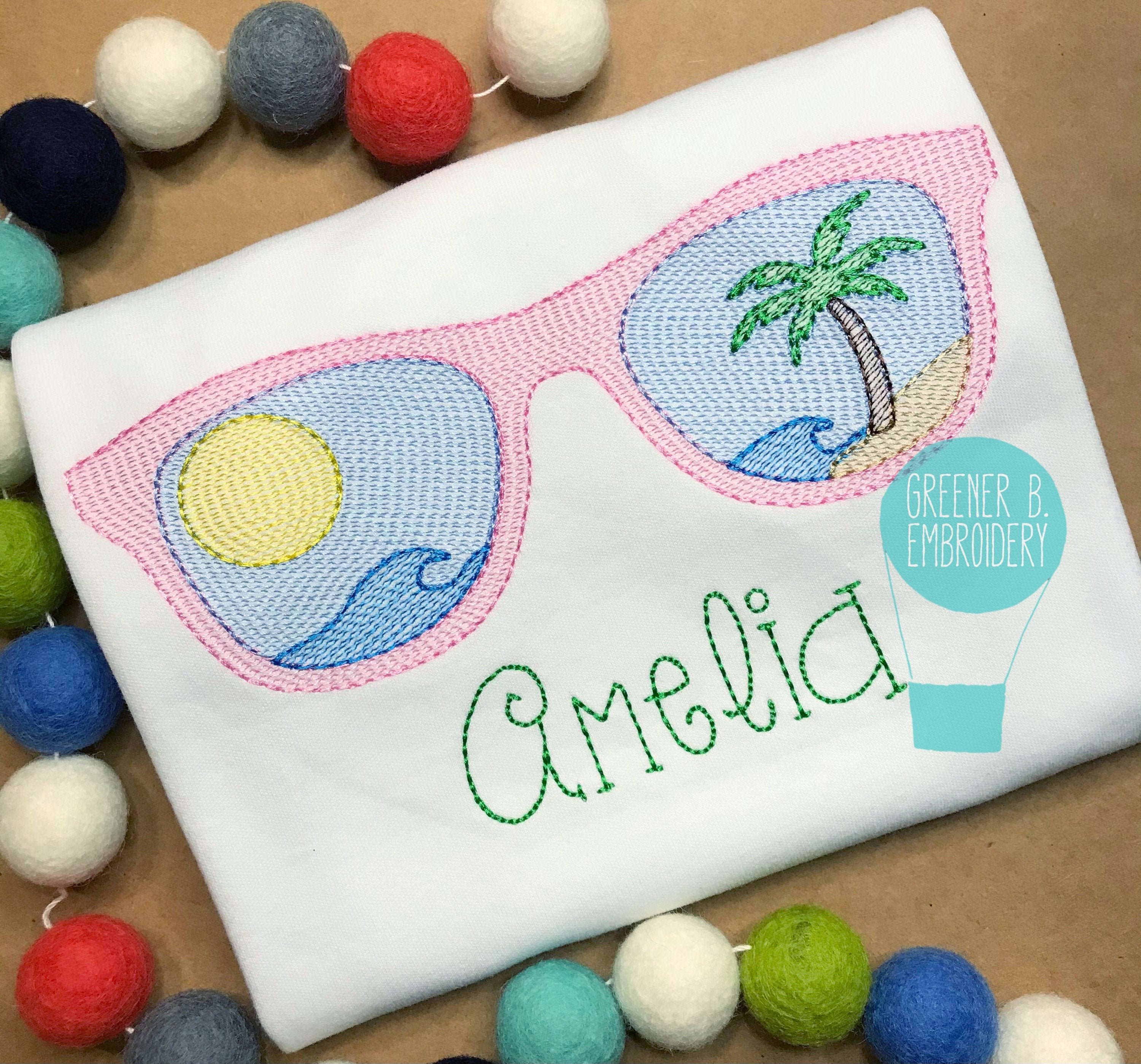 Personalized Girl Beach Shirt / Girl 