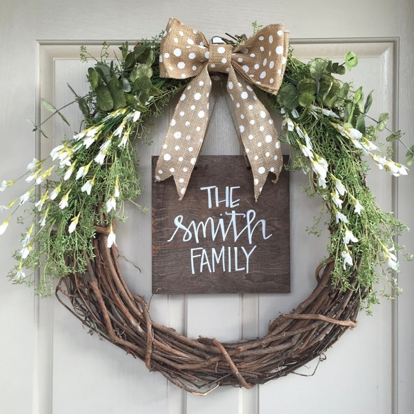 The Everyday Floral Wreath