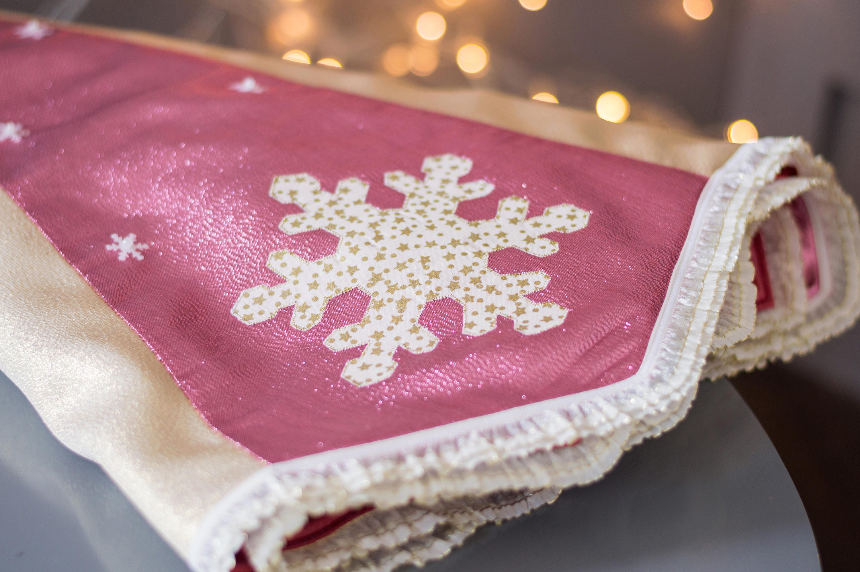 Pink Tree Skirt 