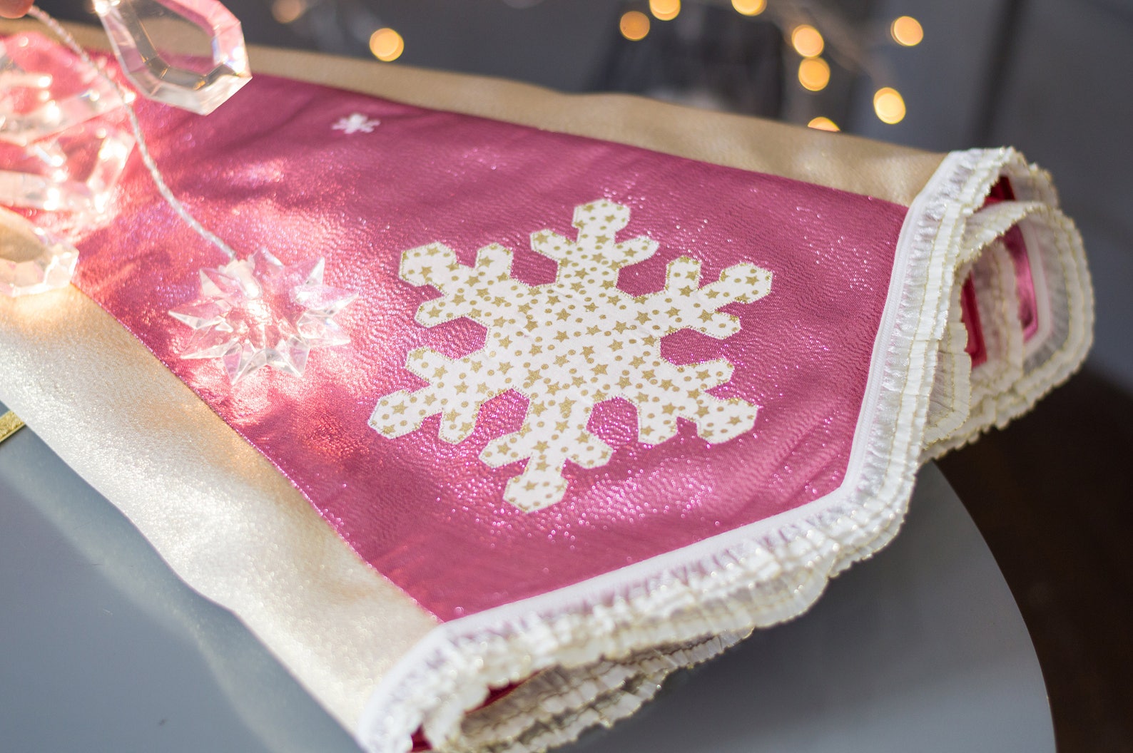Pink Tree Skirt 