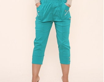 Cherry Red Trousers - Etsy UK