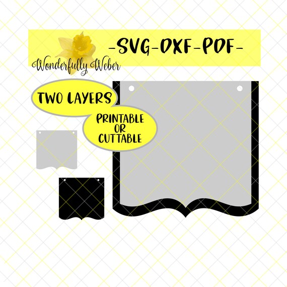 Download Cricut Flag Svg Gift Tag Svg Template Png Dxf Layered Flag Shapes Banner Svg Jpeg Bunting Scalloped Paper Garland Banners Cut File Clip Art Art Collectibles