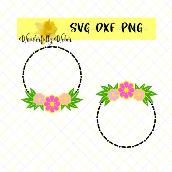 Download Visual Arts Circle Floral Monogram Layered Design Svg Cut File For Cricut And Silhouette Digital Download Flower Daisy Plumeria Tropical Spring Wreath Craft Supplies Tools