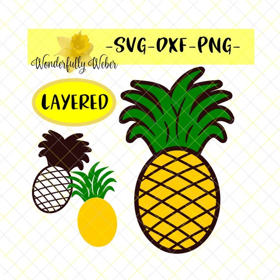 Download Pineapple Svg Cut File For Cricut And Silhouette Digital Etsy