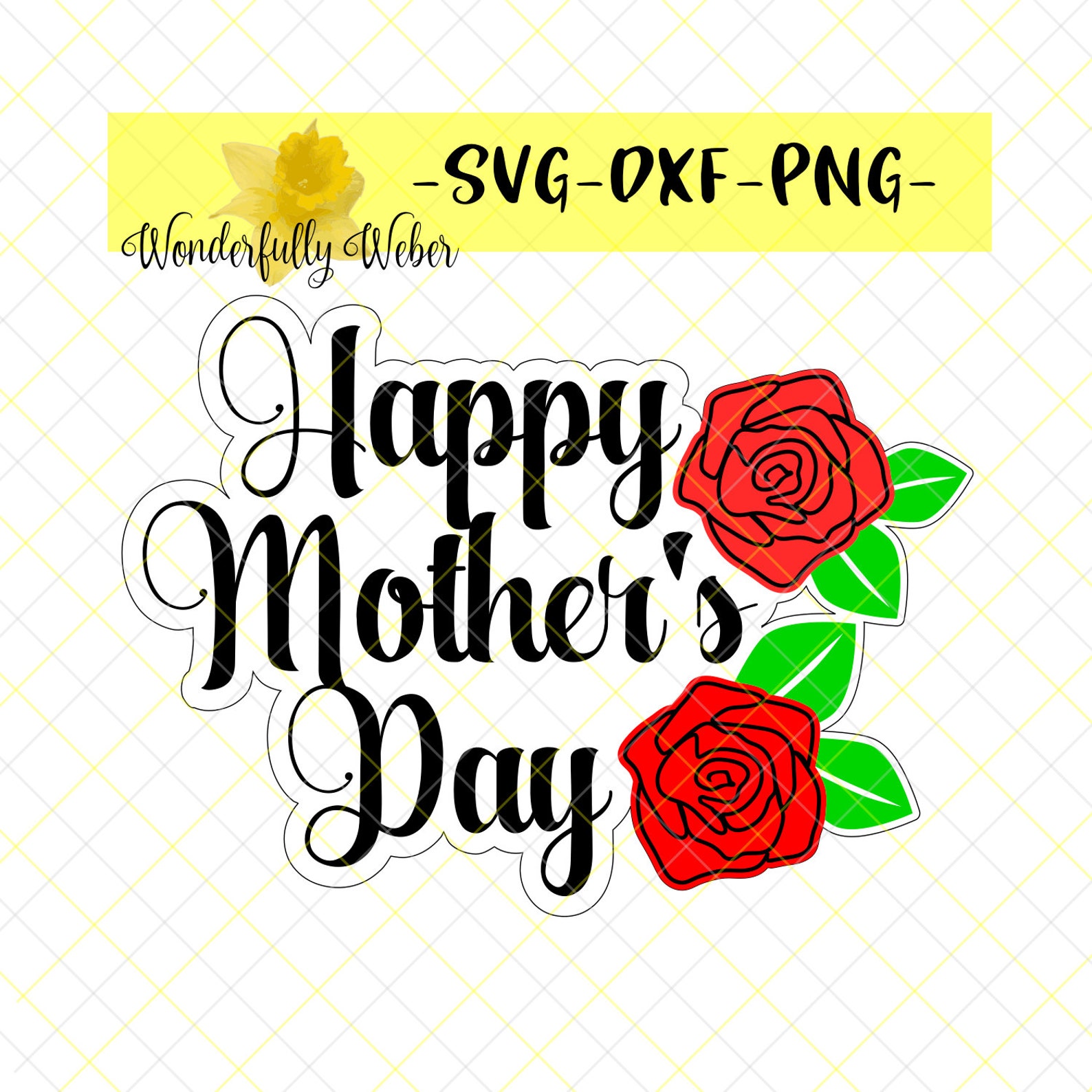 Happy Mother's Day Layered SVG Cut File for Cricut and - Etsy