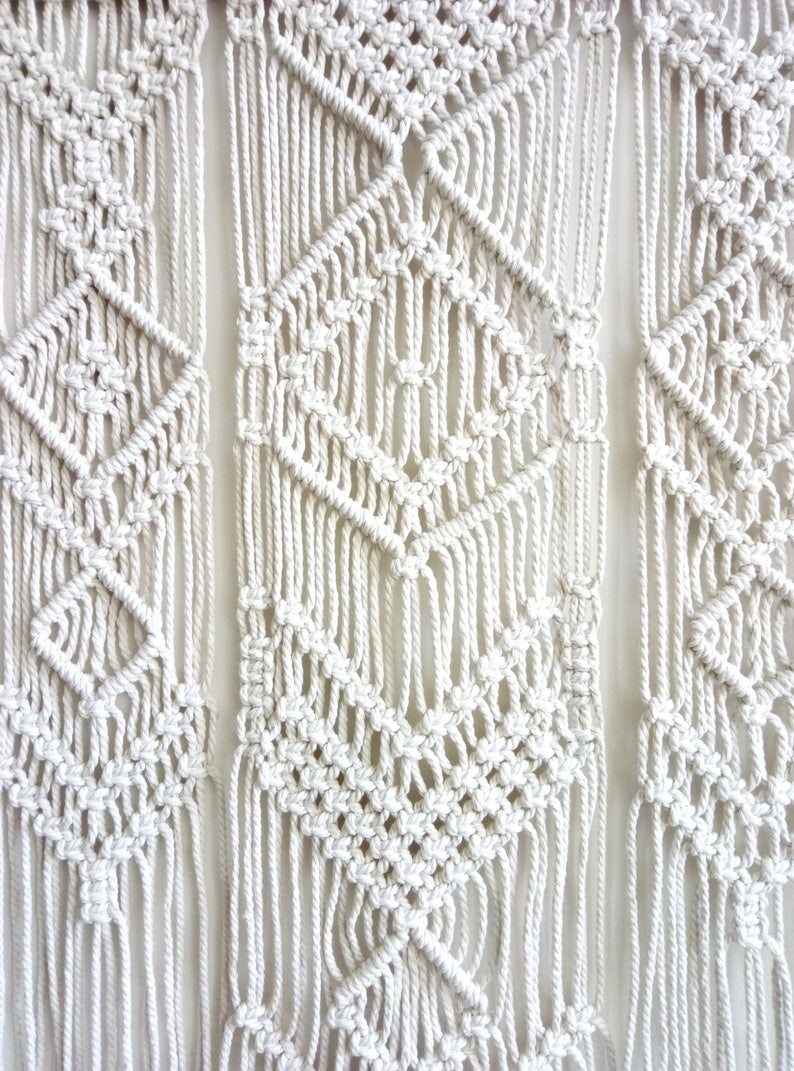 Large Wall tapestry Macrame Wall Hanging Modern Macrame Off Etsy