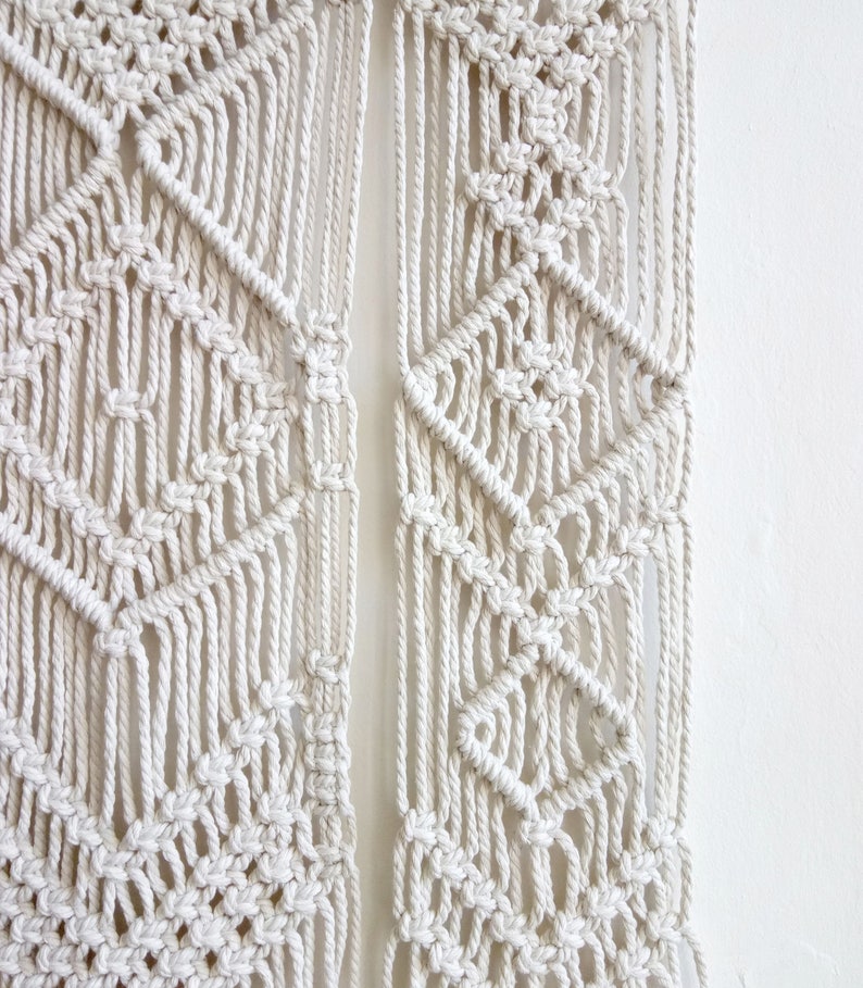 Large Wall tapestry Macrame Wall Hanging Modern Macrame Off Etsy