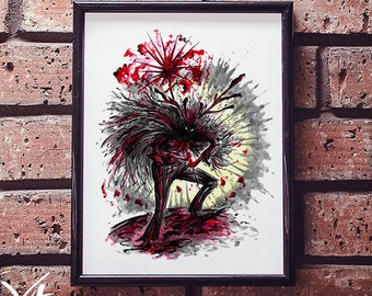 Bloodborne Inked 2018 Prints-Brador the Asassin, Made to Order Prints, videogame decor, gamer gifts for him
