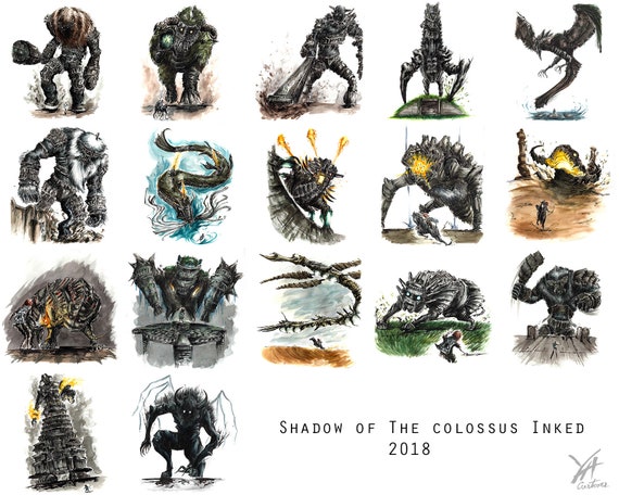 Shadow of the Colossus: All Colossus Names