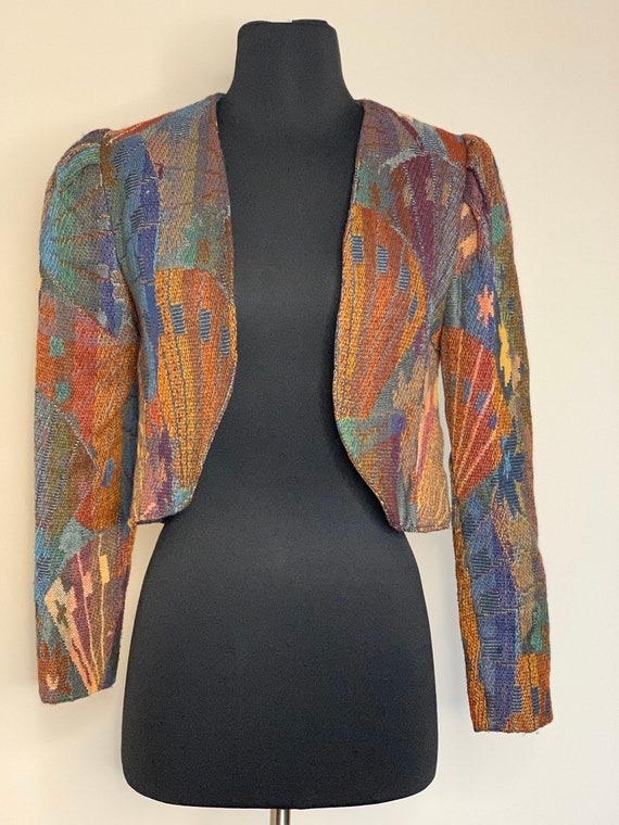 Crop 80s Jacket