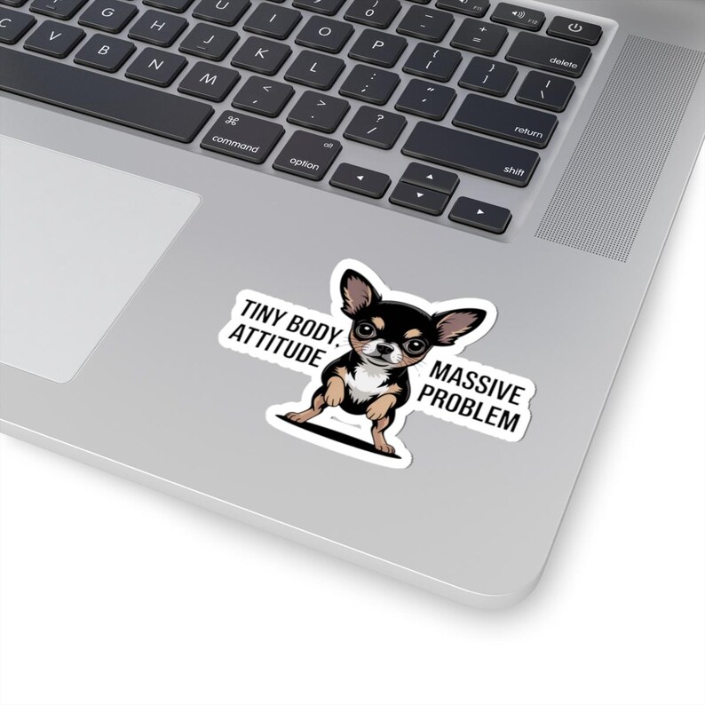 Chemise chihuahua, petit corps, t-shirt à problèmes d'attitude massive image 19