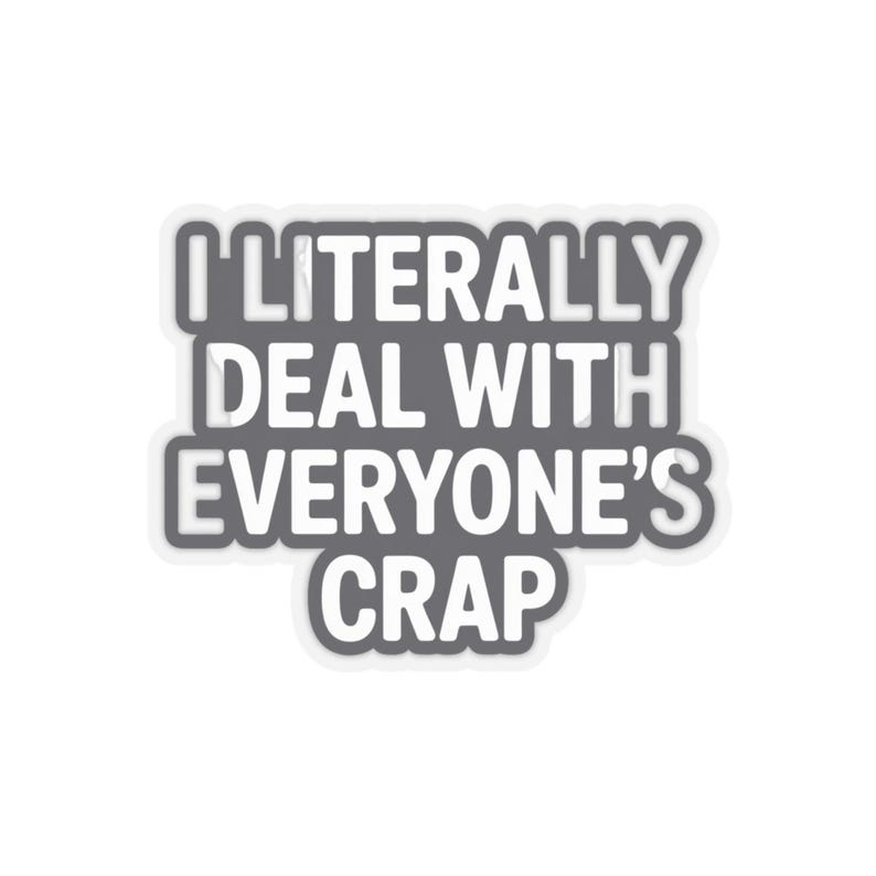 Funny Plumber Shirt | I Deal With Everyone's Crap Work Humor Tee image 13