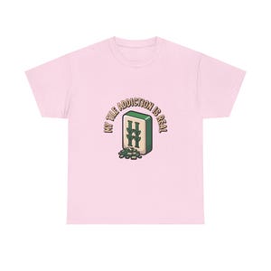 Mahjong Shirt, My Tile Addiction Is Real, Gaming Tee image 10