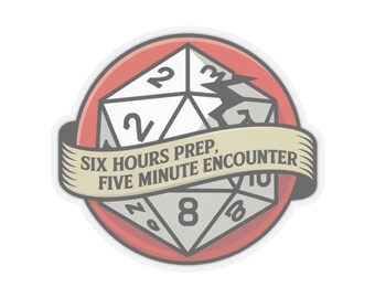 Sticker Maître de donjon | Humour de préparation de campagne D&D | Bouteille d'eau pour ordinateur portable - Cadeau gaming