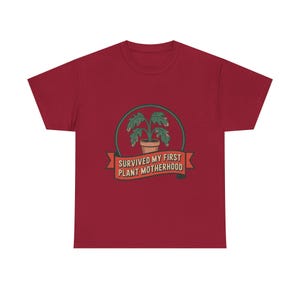 Camiseta "Mãe de Plantas" | Humor para quem se torna pai ou mãe de planta pela primeira vez | Presente perfeito para novas mamães imagem 11