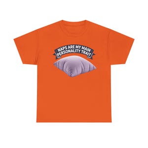 Nap Lover Shirt | Naps Are My Main Personality Trait, Sleep Humor Tee image 5