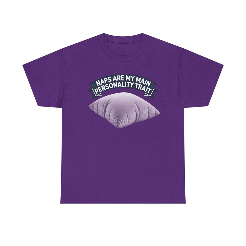 Nap Lover Shirt | Naps Are My Main Personality Trait, Sleep Humor Tee image 6